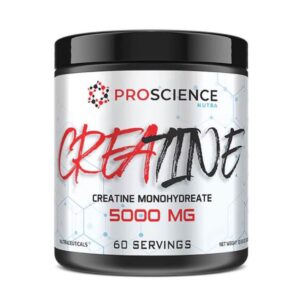 ProScience Nutra Creatine Monohydrate 5000mg – 60 Servings