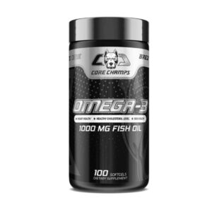 Core Champs Omega-3 Fish Oil 1000mg – 100 Softgels