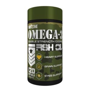 Warzone Omega Fish 3 Double Strength – 120 Softgels